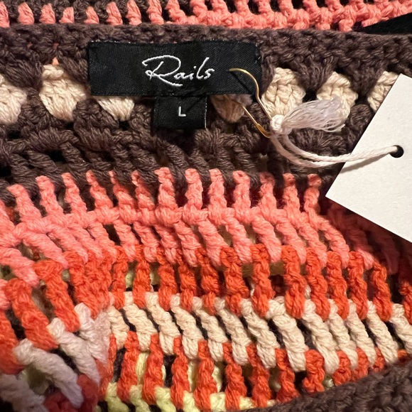 NWT Rails The Anna crochet top, size Large - Picture 5 of 6